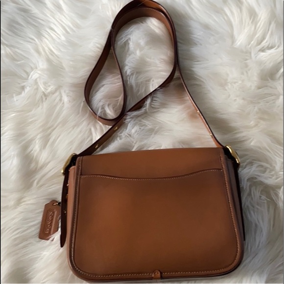 Brown Coach Shoulder Purse - Picture 5 of 11
